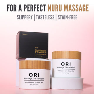 Matsuri Edition Japanese Nuru Massage Gel Powder | Formulated With Seaweed & Green Tea | Vegan