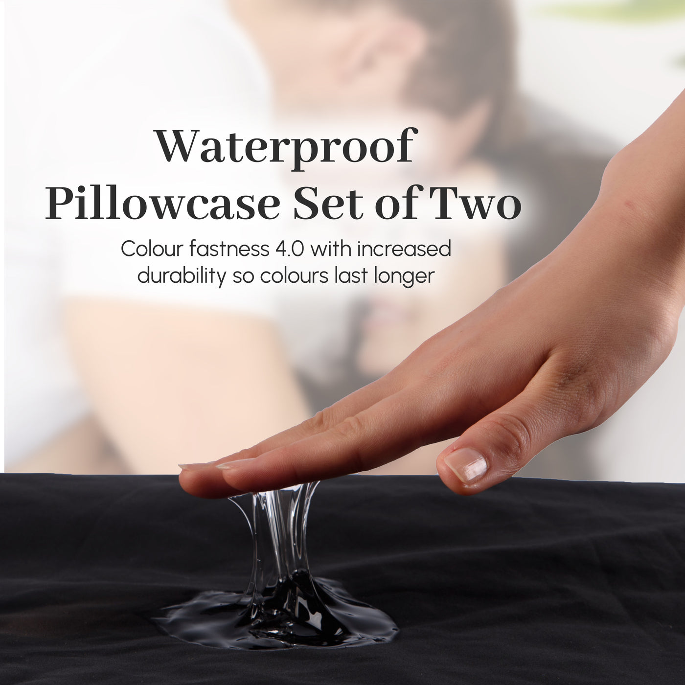Eroticgel Waterproof Pillowcase Set of Two 48cm x 73cm (18.9″x 28.7″)