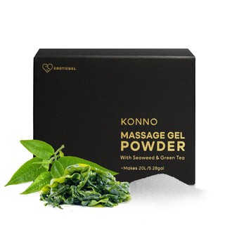Matsuri Edition Japanese Nuru Massage Gel Powder | Formulated With Seaweed & Green Tea | Vegan