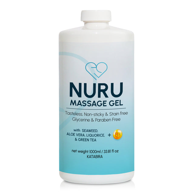 Eroticgel Nuru Massage Gel 1000ml / 33.81 oz with Aloe Vera, Seaweed, Green Tea, Liquorice, and Vitamin B5