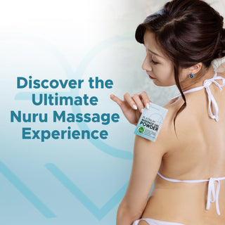 Platinum Edition Japanese Nuru Massage Gel Powder & Bowl Set | Vegan