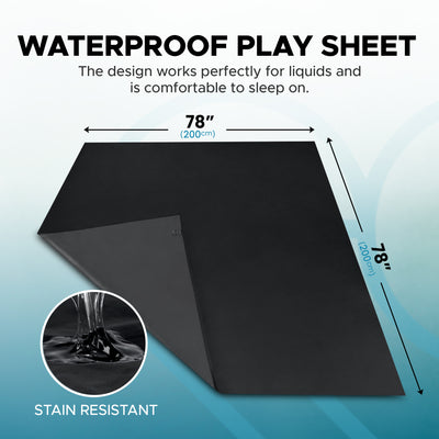 Eroticgel Waterproof Play Sheet 200cm x 200cm (78.74″x 78.74″)