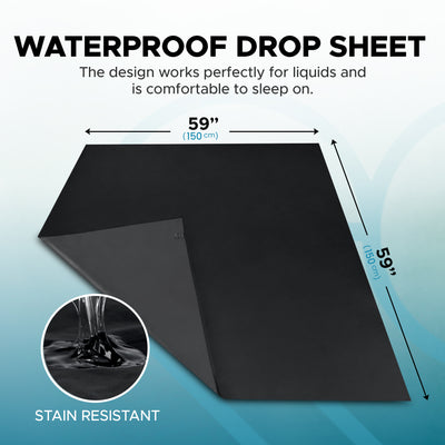 Eroticgel Waterproof Drop Sheet 150cm x 150cm (59″x 59″)