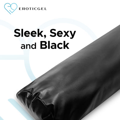 Eroticgel Half Moon Vinyl Pillowcase - 118cm x 33cm x 17cm (46.45'' x 13'' x 6.7'')