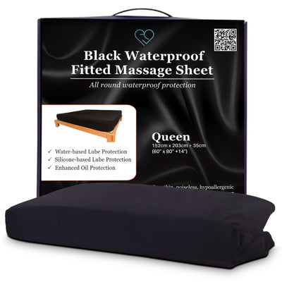 Eroticgel Queen Waterproof Fitted Sheet 152cm x 203cm + 35cm  (60″x 80″ + 14″)