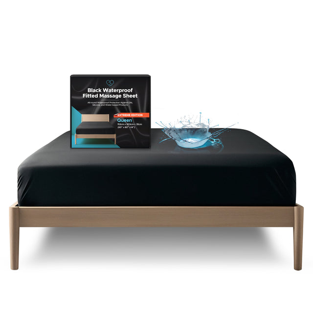 Eroticgel Queen Waterproof Fitted Sheet EXTREME Edition 152cm x 203cm + 35cm (60″ x 80″ +14″)
