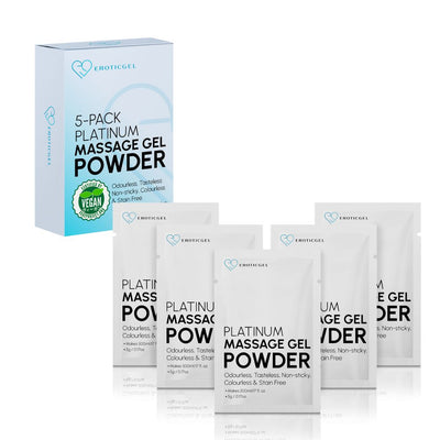 Premium Massage Gel Powder - Box of 100 x 5g Sachet